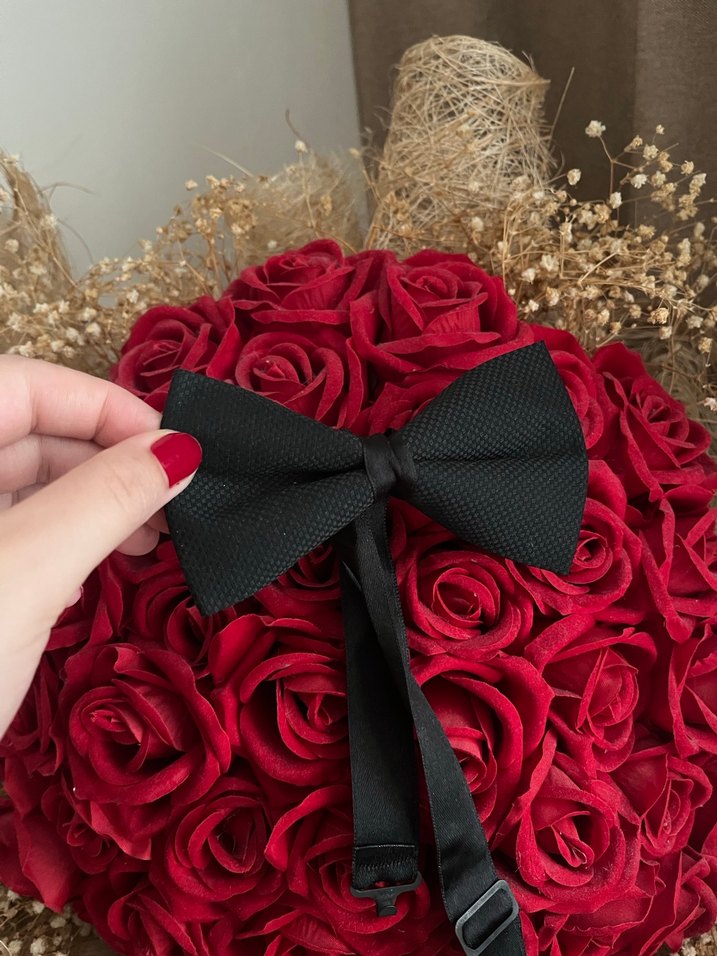 Klasik Siyah Erkek Papyon - Görsel 3