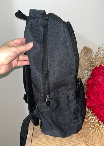 Nike Siyah Fermuarlı Erkek Sırt Çantası - Görsel 2