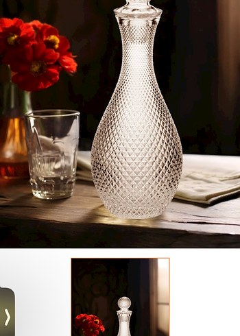 Parlak şeffaf Cam Şerbetlik - Görsel 4