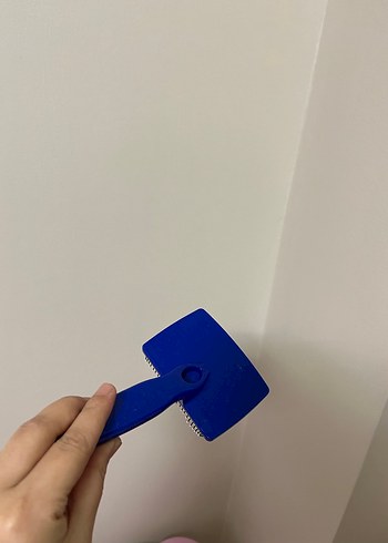 Parlak Mavi Kedi köpek evcil hayvan Tüy Fırçası - Görsel 2