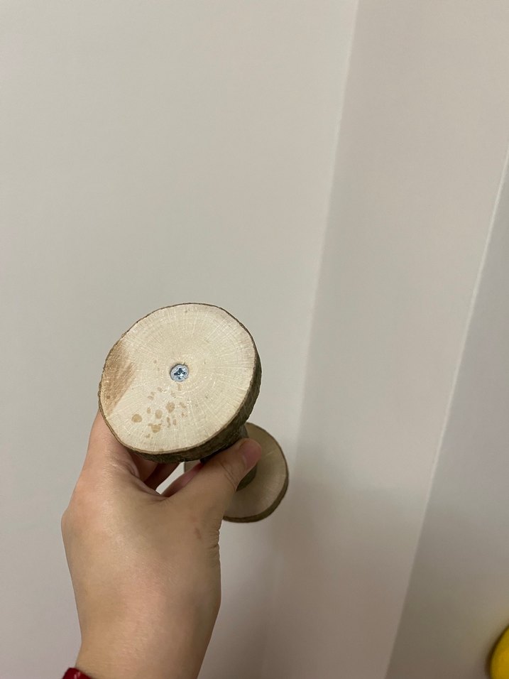 Kemirgenler için ahşap doğal oyuncak - Görsel 5