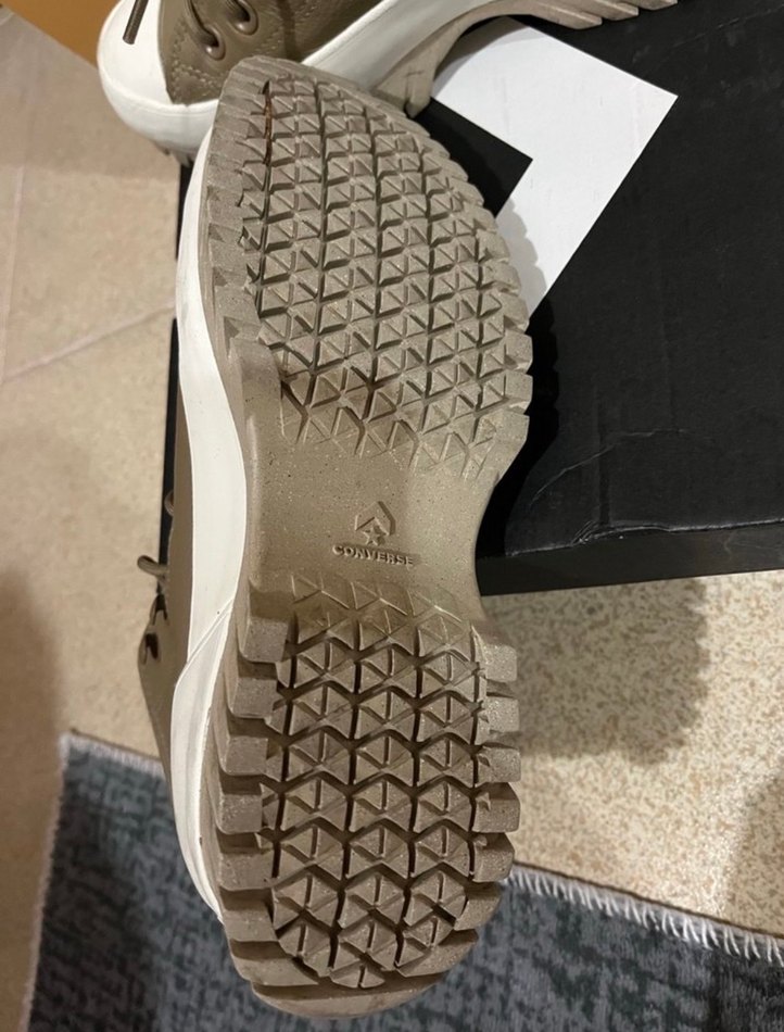 Haki Converse Kadın bot waterprof 37 numara - Görsel 3