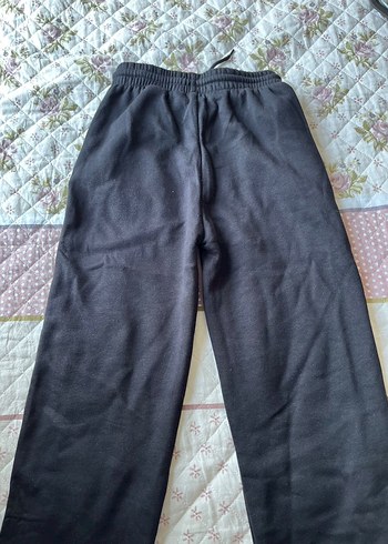 Hm marka Siyah Rahat Kesim Kadın Eşofman Altı - Görsel 3