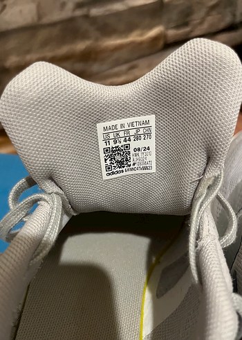 Adidas Gri erkek Spor Ayakkabı - Görsel 3