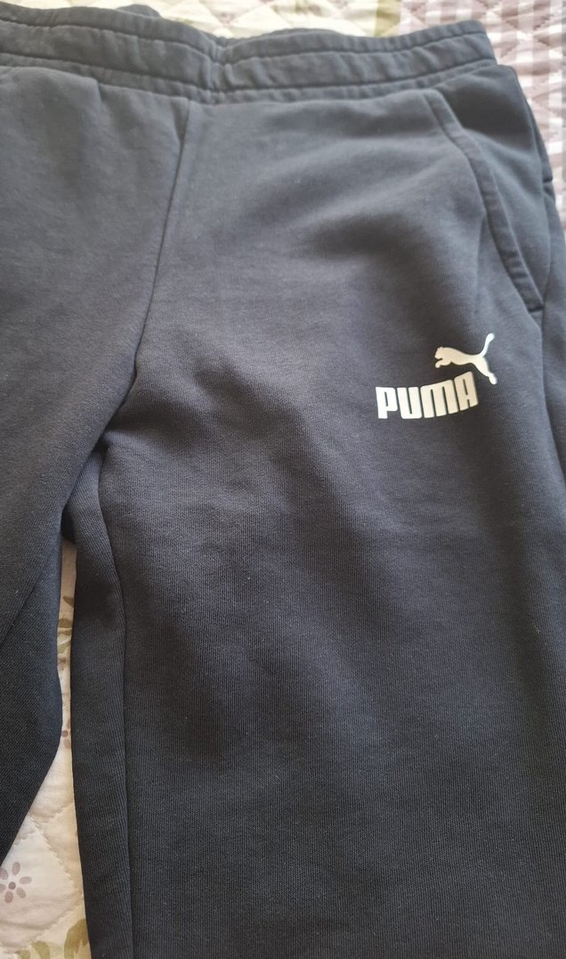 Erkek Siyah Puma Eşofman - Görsel 2