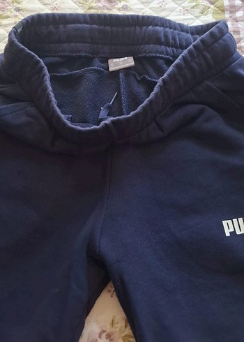 Erkek Koyu Mavi puma eşofman - Görsel 3