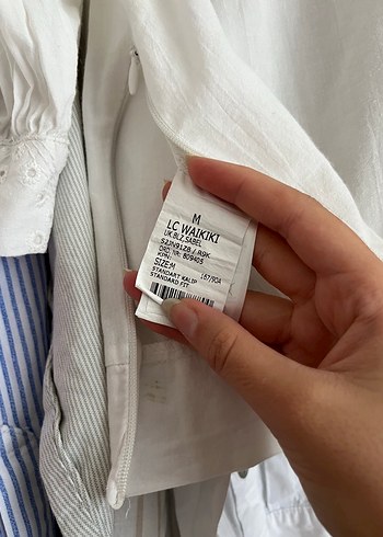 LC Waikiki LCW Dantelli Keten Gömlek