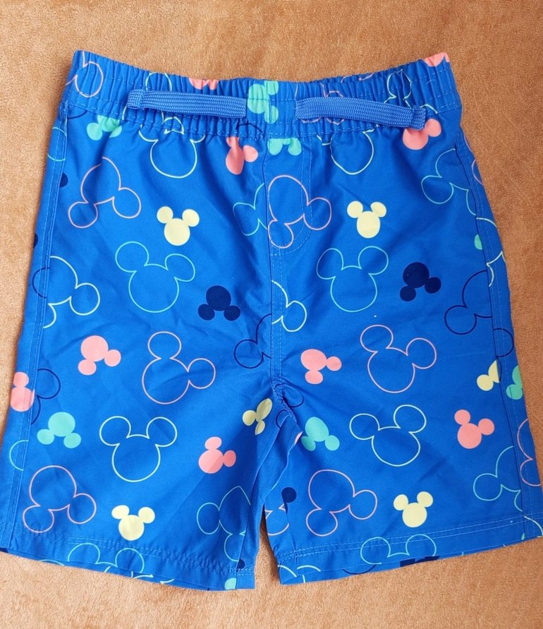 Erkek Çocuk Mickey Baskılı Kısa Kollu Mayo Takımı - Görsel 2