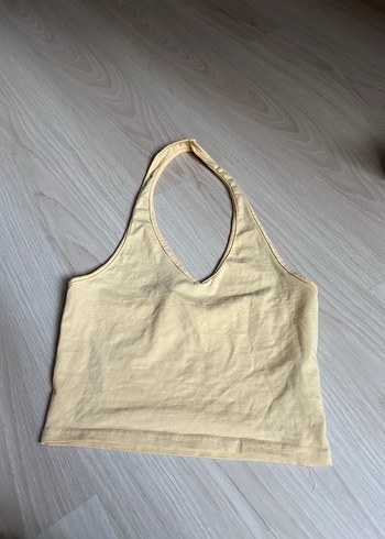 bej halter yaka