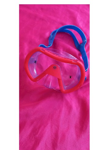 Pembe Elastik Bantlı Yüzücü Gözlüğü - Görsel 2