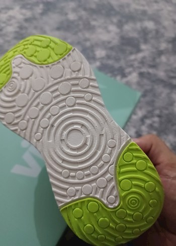 Kız Çocuk Beyaz Renkli Bağcıksız Spor Ayakkabı - Görsel 2