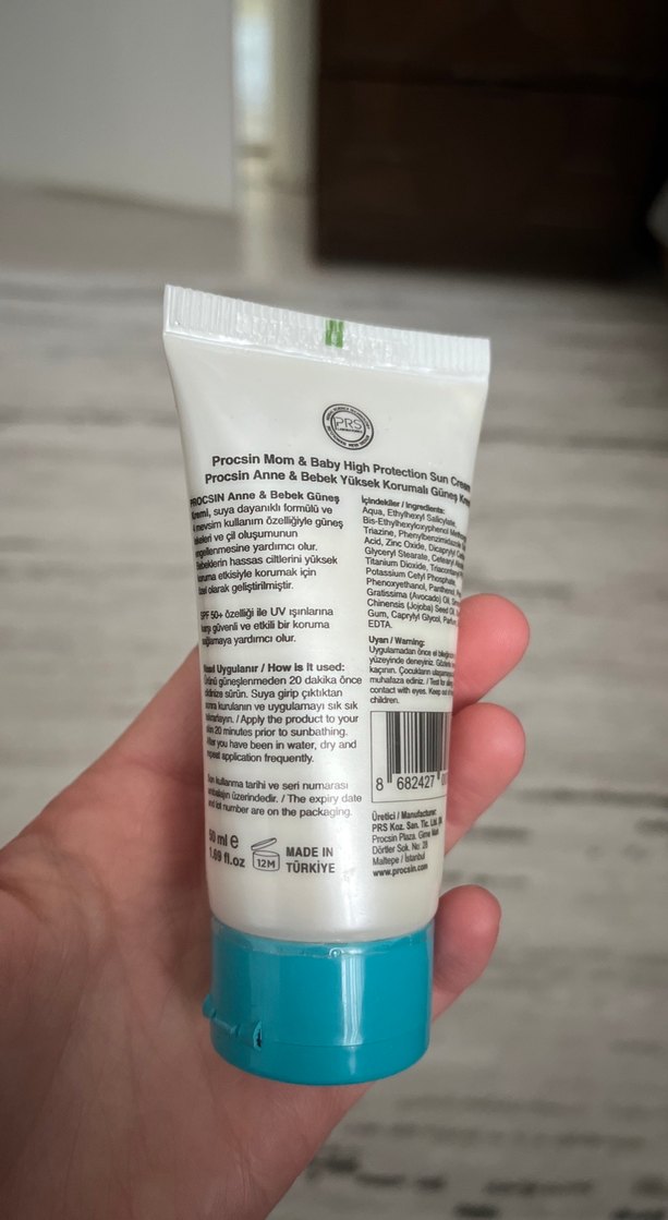 Procsin Mom & Baby SPF 50+ Güneş Kremi - Görsel 2
