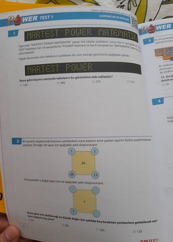 8. Sınıf NAR YAYINLARI Matematik Soru Bankası