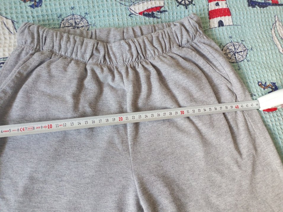 Gri Erkek Midi Pijama Şortu - Görsel 5