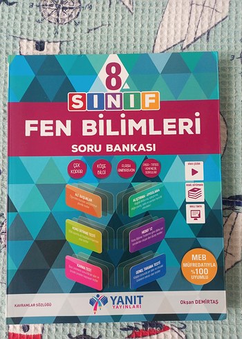 8. Sınıf Fen Bilimleri Soru Bankası - Yanıt Yayınları