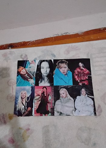 K-pop Grubu Üyeleri Dergi Posteri
