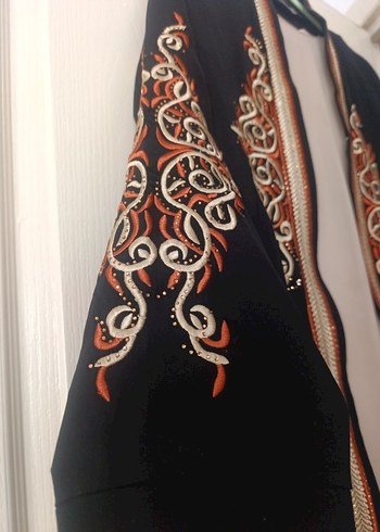 m Beden siyah Renk kadın abiye abaya