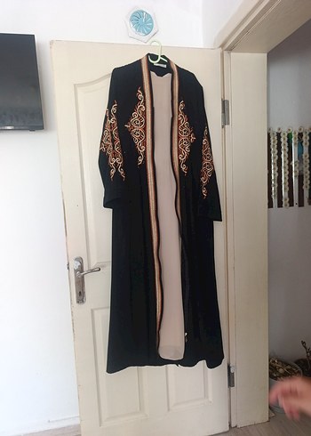 kadın abiye abaya