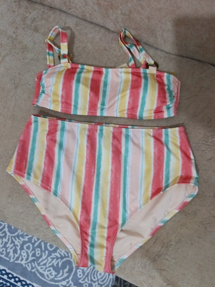 Çok Renkli Bağcıklı Mini Mayo - Görsel 2