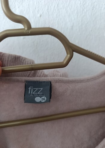 Bej Kadın Uzun Kollu Fırfırlı Triko - Görsel 4