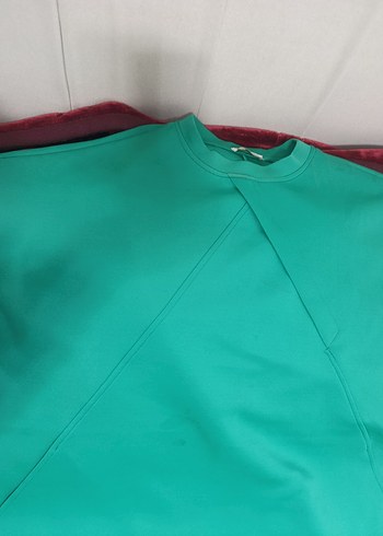 Kadın Yeşil Normal Boy Rahat Eşofman Takımı - Görsel 7