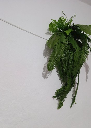 Yeşil Dekoratif Yapay Eğreltiotu - Görsel 8