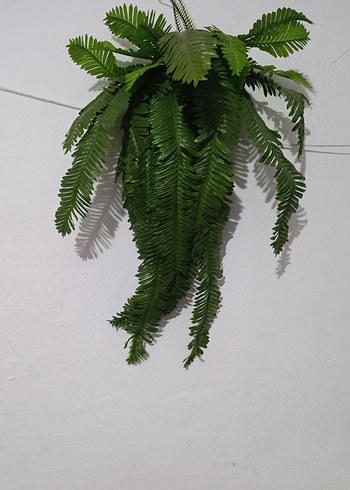 Yeşil Dekoratif Yapay Eğreltiotu - Görsel 5