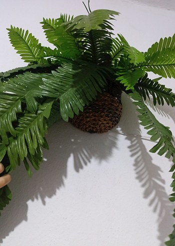 Yeşil Dekoratif Yapay Eğreltiotu - Görsel 3