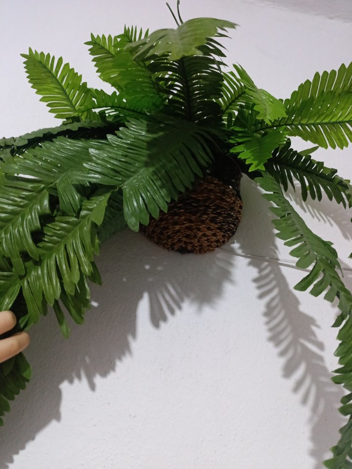 Yeşil Dekoratif Yapay Eğreltiotu - Görsel 3