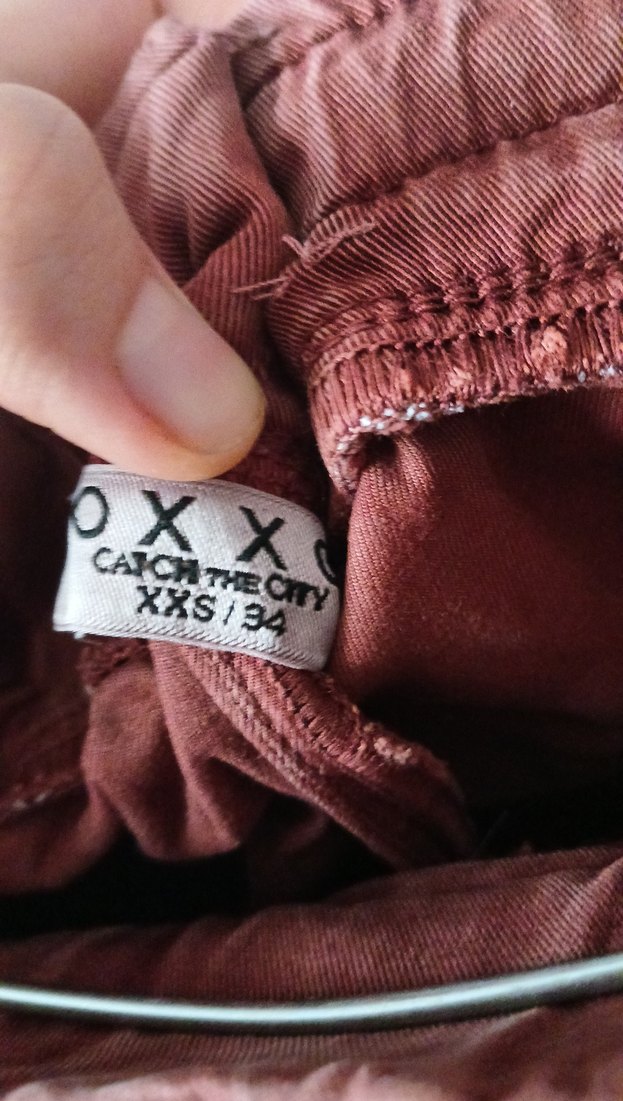 Kahverengi belden bağlanabilir Kemerli Rahat Pantolonu - Görsel 2