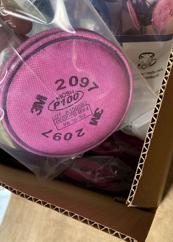 3M Beyaz N95 Koruyucu Maske - Görsel 2