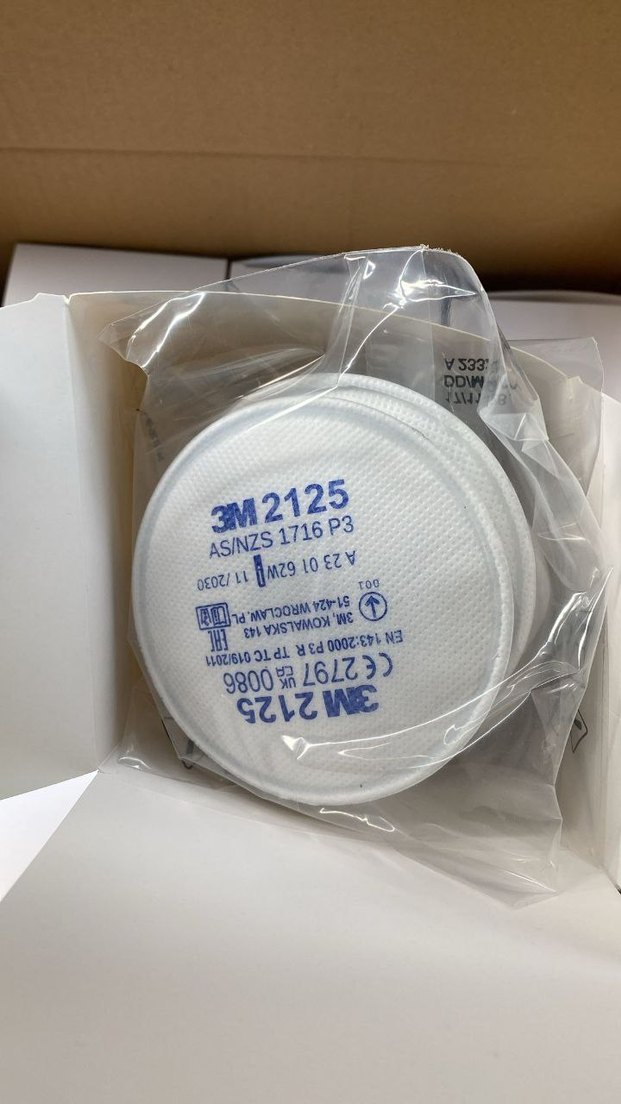 3M Beyaz N95 Koruyucu Maske - Görsel 3