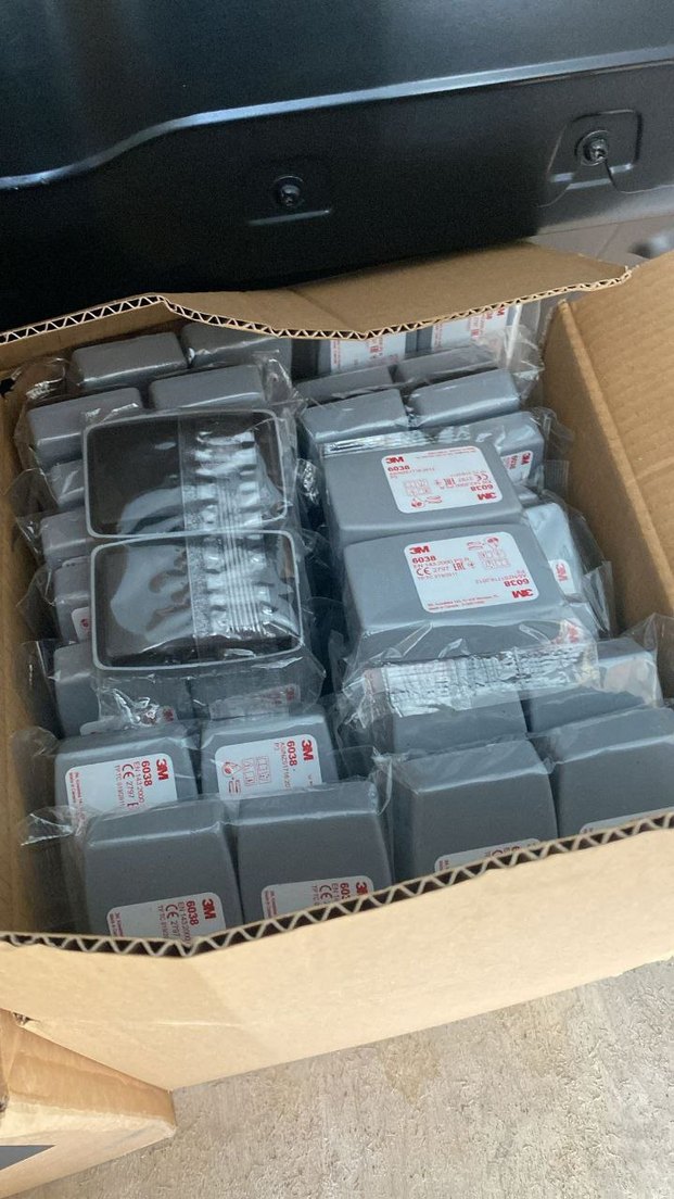 3M Beyaz N95 Koruyucu Maske - Görsel 5