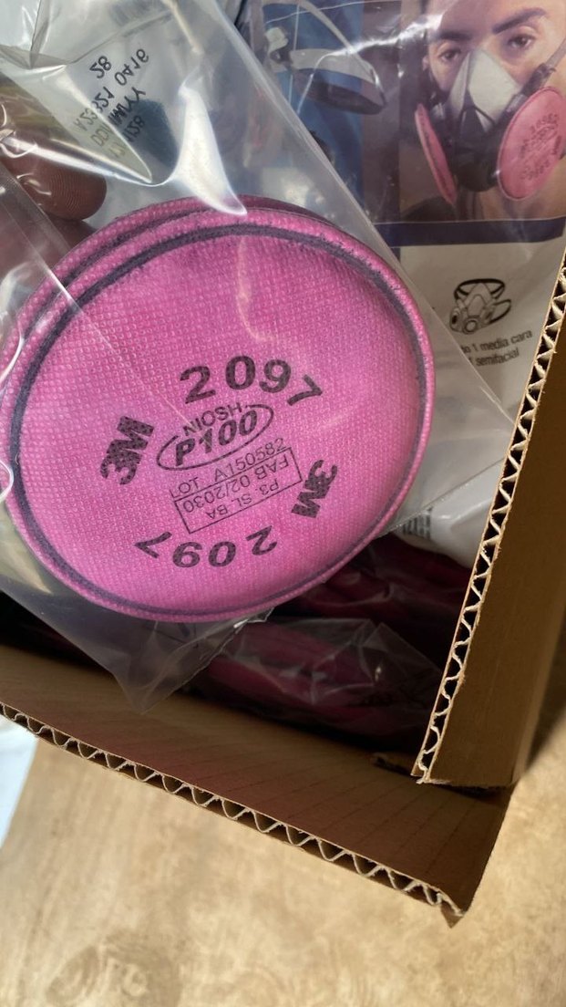 3M Beyaz N95 Koruyucu Maske - Görsel 2