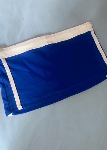 Mavi Baskılı kadın crop - Görsel 2