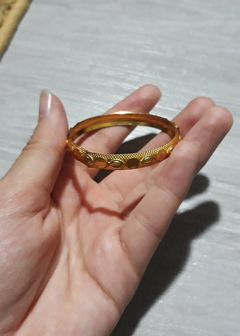  Beden Altın Renkli Boncuklu çocuk Bileklik