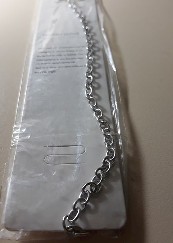 Gri Zincir Detaylı Kadın El Zinciri - Görsel 2