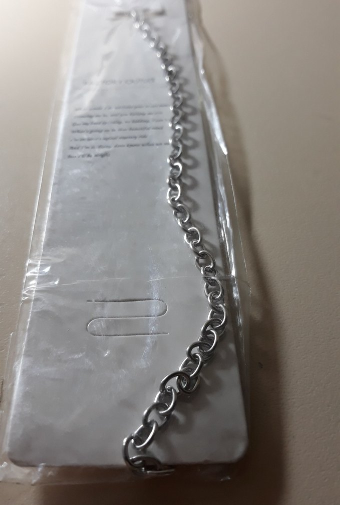 Gri Zincir Detaylı Kadın El Zinciri - Görsel 2