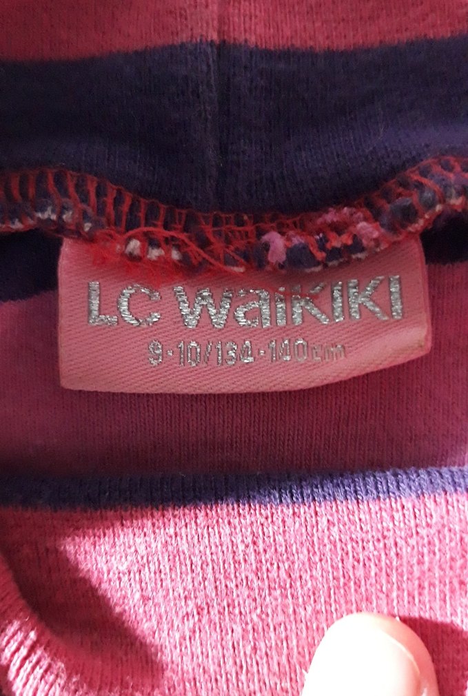 Kız Çocuk Renkli Çizgili Uzun Kollu Triko - Görsel 4