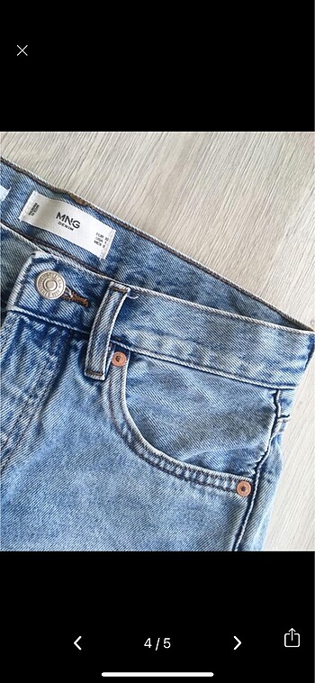 32 Beden mavi Renk XXS / 32 Mango Sort