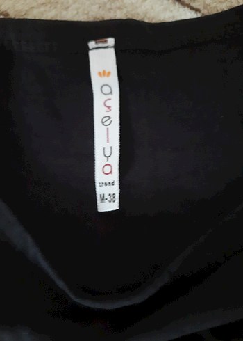 Siyah Fırfırlı Hamile Tişörtü - Görsel 3