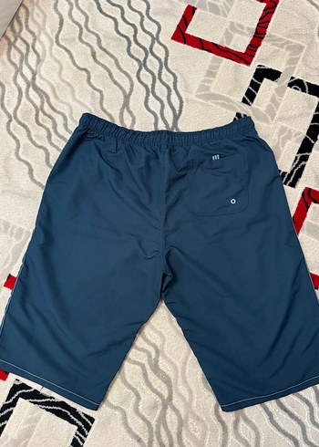 Mavi Lastikli Spor Erkek Şort - Görsel 4