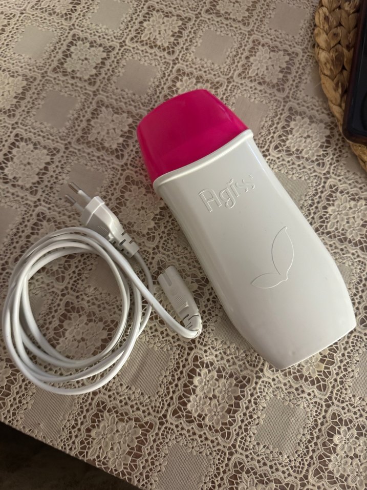 Beyaz Agiss Elektrikli Ağda Isıtıcı ve hediyelik - Görsel 4