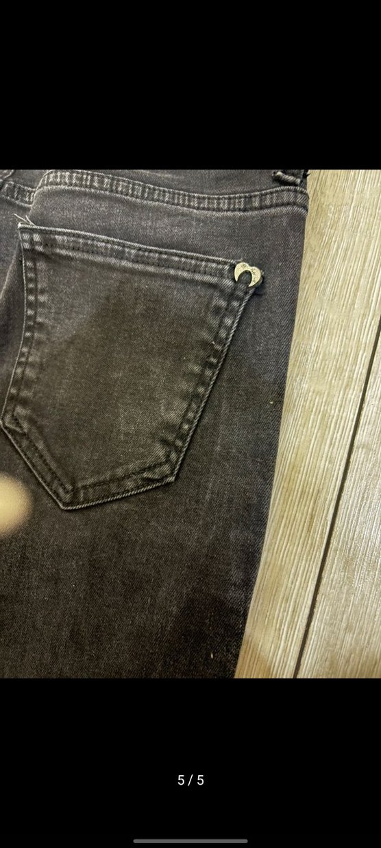 İspanyol Paça Kot Pantolon - Görsel 4