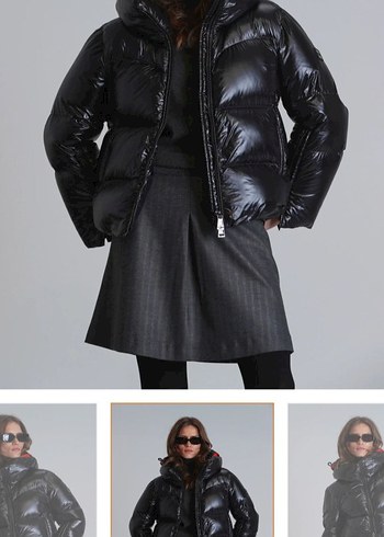 Lufian Shay Kaz Tüyü Mont - Görsel 4