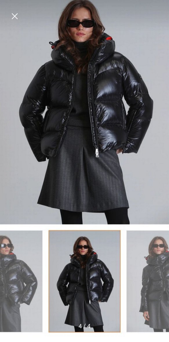 Lufian Shay Kaz Tüyü Mont - Görsel 4