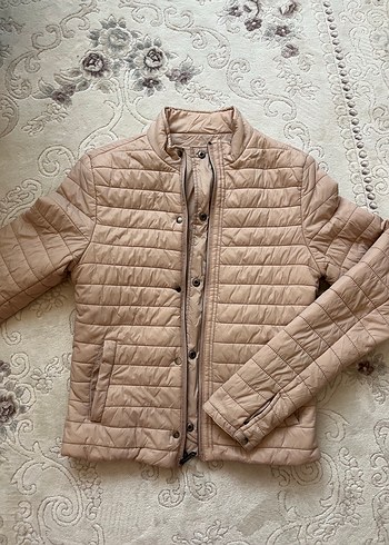 xs Beden Guess toz pembe mevsimlik ceket