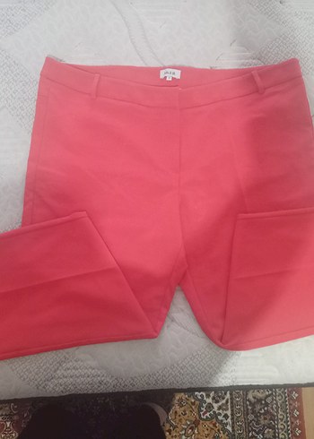 xxl Beden Kırmızı Kadın Kumaş Pantolon
