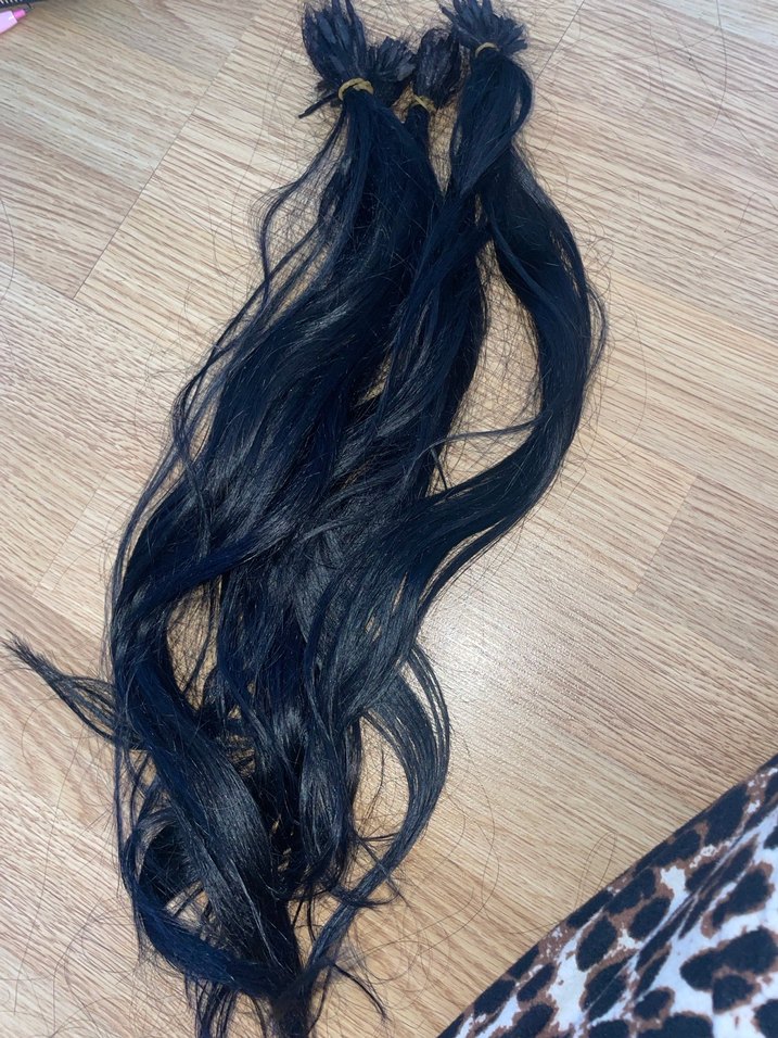 50 55 cm türk saçı mikro - Görsel 2