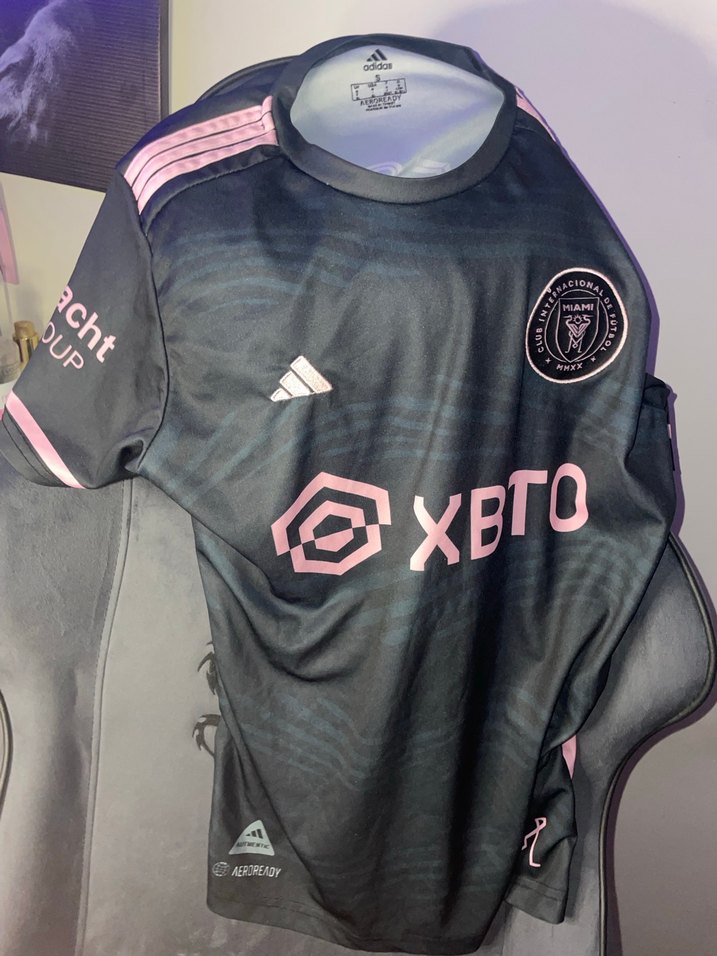 Pembe Baskılı Messi Uzun  Forma - Görsel 2